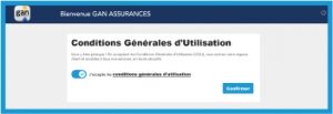 étape 2 - validez les conditions générales