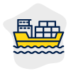 Picto bateau cargo garantie marchandises assurance transport